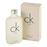 Perfume Ck One Calvin Klein Unisex 200ml Edt Original
