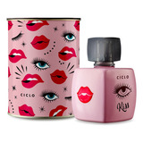 Perfume Deo Colônia Kiss Ciclo 100ml