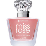 Perfume Feminino Deo Colônia Miss Rose 75ml Phytoderm