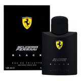 Perfume Ferrari Black 125-ml Lacrado 100% Original Com Selo Adipec E Garantia