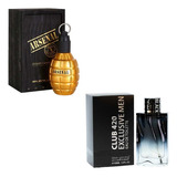 Perfume Importado Masculino Kit Arsenal Gold + 420 Black