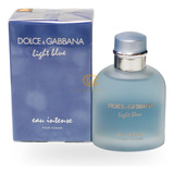 Perfume Masculino Importado Dolce & Gabbana Light Blue Eau Intense Pour Homme Edp 100ml Original Lacrado Com Selo Adipec E Nota Fiscal Pronta Entrega