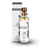 Perfume Masculino Rock Amakha Paris 15ml Para Bolso Bolsa