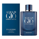 Perfume Original Armani Acqua Di Gio Profondo Edp 125ml