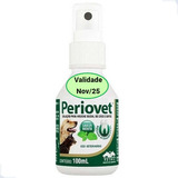Periovet Spray 100ml Vetnil Tratamento Tártaro Mau Halito