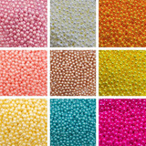 Pérola Abs Miçanga 6mm 500un Biju Artesanato Escolha A Cor
