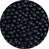 Pérola Inteira Abs 8mm Com Furo Passante - 500 Unidades