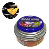 Pérola,cera Carnauba Cristalizadora Automotiva Mega Wax 250g