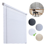 Persiana Horizontal Branca 120x130cm Quarto Sala Atlas Cor Branco