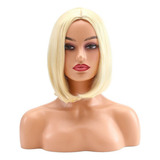 Peruca 100% Orgânica Chanel Long Bob Ombre + Touca Wig!