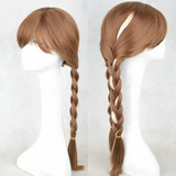 Peruca Anna Frozen 1 Adulto Profissional 