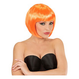 Peruca Chanel Colorida Cosplay Festas Fantasias Carnaval