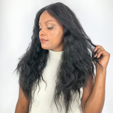 Peruca Front Lace Wig Lisa Repartição Livre Fibra Premium