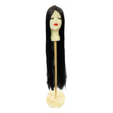 Peruca Longa 90cm Fio Sintético Fantasia Cosplay Anime