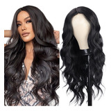 Peruca Ondulada Lace Normal Repicada 70cm + Wig Cap Brinde