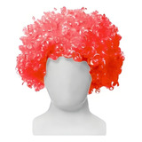 Perucas Festa Fantasia Cosplay Carnaval Modelo Cor Black Power Vermelha