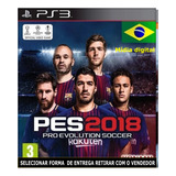 Pes 18 Pro Evolution 2018 Português Brasil - Ps3 Play 3