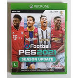 Pes 2021 Xbox One Mídia Física Impecável 