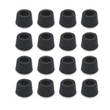 Pés De Borracha Pvc P/ Caixa De Som, Case, Móvel - Kit 16 Un