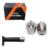 Peso Pezinho De Guidao De Moto Pcx 150 2019 2020 Cromado Par