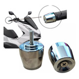 Peso Pezinho De Guidao De Moto Pcx 150 2019 2020 Cromado Par