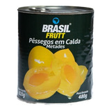 Pessego Em Calda Importado Brasil Frutt 820g Casa Bela 