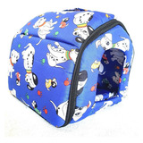 Pet Casinha Em Tecido Modelo Soft Pequeno Porte