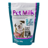 Pet Milk Substituto Leite Materno Vetnil Cães E Gatos 300g
