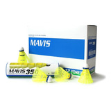 Peteca Badminton Yonex Mavis350 - Caixa Com 10 Tubos De 6un