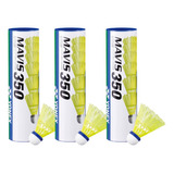 Peteca De Badminton Yonex Mavis 350 - 3 Tubos 6 Unidades