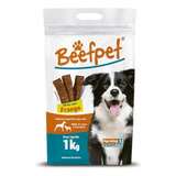 Petisco Bifinho Caninos Mastigável Para Cães 1kg - Beefpet