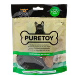 Petisco Natural Mordedor Casco Bovino Puretoy - 3 Un