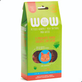 Petisco Natural Wow Pet Food Frango Com Catnip Gatos 50g