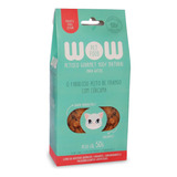 Petisco Natural Wow Pet Food Frango E Cúrcuma Para Gatos 50g