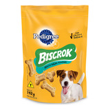 Petisco Para Cães Adultos Raças Pequenas Leite Pedigree Biscrok Pouch 150g