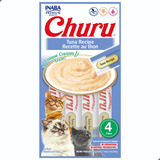 Petisco Ultra-premium Churu Sabor Atum Gatos 56g - 4 Sachês