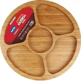 Petisqueira Gamela C/ 5 Divisorias Bamboo Mor - Promoção