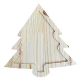 Petisqueira Madeira Pinus Arvore De Natal Mesa Posta Natal