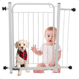 Petliz Portão Portãozinho Proteção Branco Segurança Com Extensor Bebê Cachorro