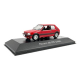 Peugeot 205 1986 Carros Inesquecíveis Brasil Miniatura 1/43