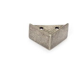 Pezinho Quadrado Metal Decoração Caixas Artesanato 4 Peças