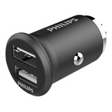 Philips Carregador Veicular 2 Usb, 24w