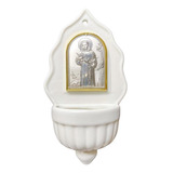 Pia De Agua Benta Italiana Sao Francisco Porcelana C/prata