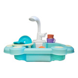 Pia Lava Louça Infantil Aqua Magic E Acessórios 7802 Braskit