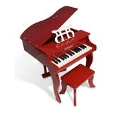Piano De Cauda Mini Turbo Infantil 30 Teclas 30k Turbinho