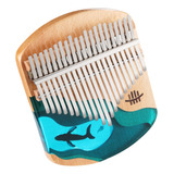 Piano De Polegar Hluru Kalimba, 21 Teclas, Dedo Polegar Em M