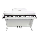Piano Digital 88 Teclas Waldman Kg-8800 Com Estante Cor Kg Branco