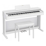 Piano Digital Casio Celviano Ap270 Branco 88 Teclas C/banco