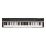 Piano Digital Compacto C/fonte P125b Preto Yamaha P125 P-125