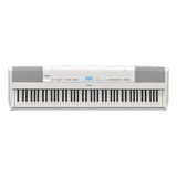 Piano Digital Portátil P 515 Wh Branco 88 Teclas Yamaha 100-240v